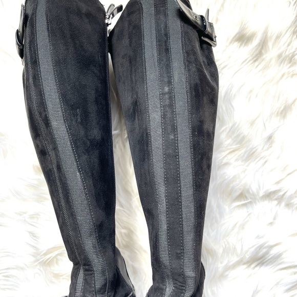 Black Liz Claiborne Riding Boots - Picture 5 of 6